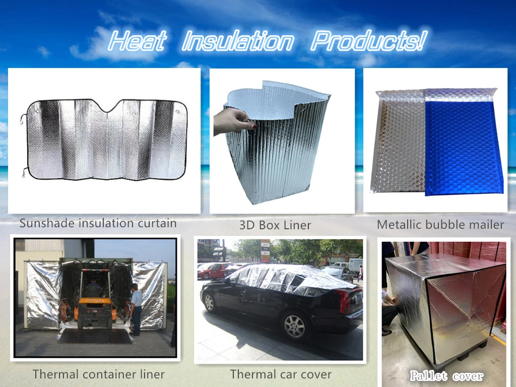 Flexible Waterproof Aluminum XPE Foam Foil Insulation Thermal Break Insulation